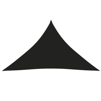 ARDEBO.de - Sonnensegel Oxford-Gewebe Dreieckig 2,5x2,5x3,5 m Schwarz