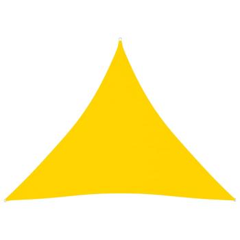 ARDEBO.de - Sonnensegel Oxford-Gewebe Dreieckig 4x4x4 m Gelb