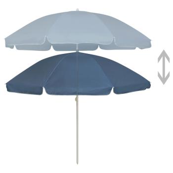Strandschirm Blau 240 cm