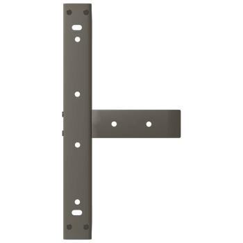 Couchtischbeine T-Form 2 Stk. Naturstahl 40x25x(30-31) cm Stahl