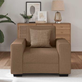 Sessel Braun 60 cm Stoff