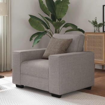 ARDEBO.de - Sessel Taupe 60 cm Stoff