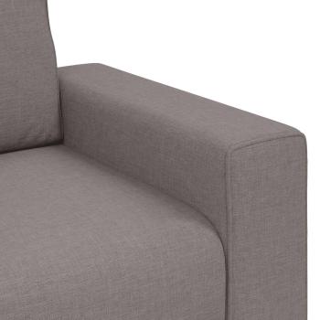 Sessel Taupe 60 cm Stoff