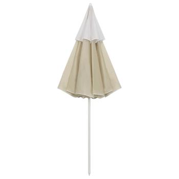 Strandschirm Sandgelb 300 cm