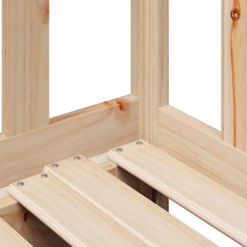 Tagesbett Ausziehbar mit Schubladen ohne Matratze 80x200 cm