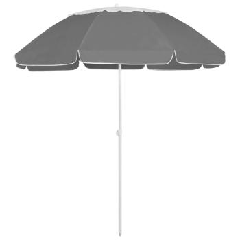 ARDEBO.de - Strandschirm Anthrazit 300 cm