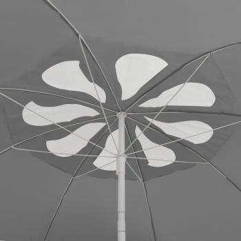 Strandschirm Anthrazit 300 cm