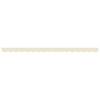 Markisenvolant Creme Gestreift 4 m
