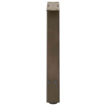 Couchtischbeine A-Form 2 Stk. 50x(42-43) cm Stahl