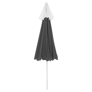 Strandschirm Anthrazit 240 cm