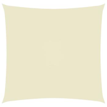 Sonnensegel Oxford-Gewebe Quadratisch 5x5 m Creme