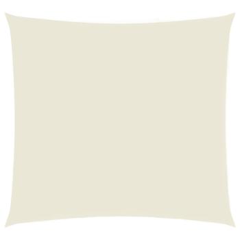 Sonnensegel Oxford-Gewebe Quadratisch 5x5 m Creme