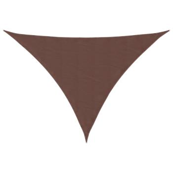 Sonnensegel Oxford-Gewebe Dreieckig 3x3x4,24 m Braun