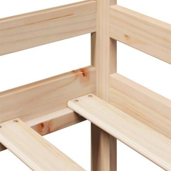 Tagesbett mit Schubladen 80x200 cm Massivholz Kiefer