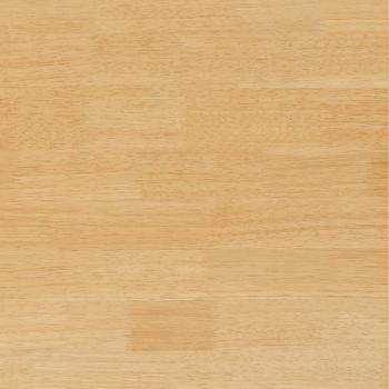 Barhocker mit Kissen 2 Stk. Natur Massivholz Gummibaum