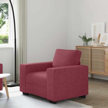 ARDEBO.de - Sessel Weinrot 60 cm Stoff