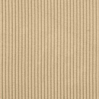 Modulares Sofa mit Fußhocker Kissen Cordstoff Hellgrün Grau
