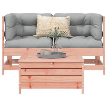 ARDEBO.de - 3-tlg. Garten-Sofagarnitur Massivholz Douglasie