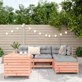 5-tlg. Garten-Sofagarnitur Massivholz Douglasie