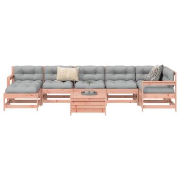 ARDEBO.de - 8-tlg. Garten-Sofagarnitur Massivholz Douglasie