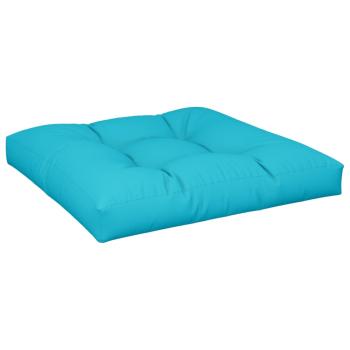 Palettenkissen Türkis 70x70x12 cm Stoff