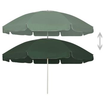 Strandschirm Grün 240 cm