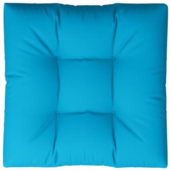 Palettenkissen Blau 70x70x12 cm Stoff