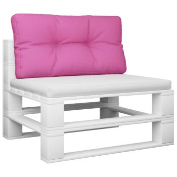 Palettenkissen Rosa 70x40x12 cm Stoff
