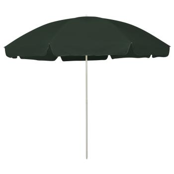 ARDEBO.de - Strandschirm Grün 300 cm