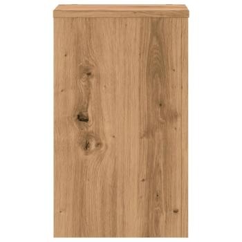 Pflanzenständer 2 Stk. Artisan-Eiche 30x30x50 cm Holzwerkstoff