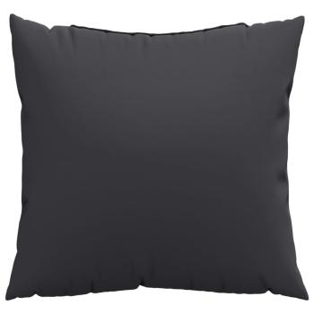 Sofakissen 4 Stk. Schwarz 50x50 cm Stoff