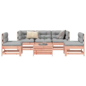 ARDEBO.de - 6-tlg. Garten-Sofagarnitur Massivholz Douglasie
