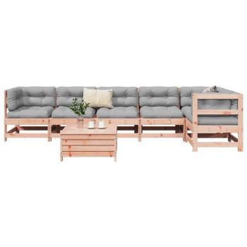ARDEBO.de - 7-tlg. Garten-Sofagarnitur Massivholz Douglasie