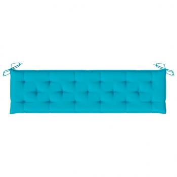 Gartenbank-Auflage Türkis 180x50x7 cm Oxford-Gewebe