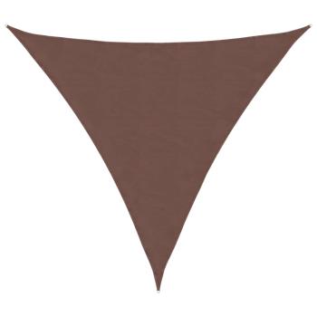 Sonnensegel Oxford-Gewebe Dreieckig 5x5x5 m Braun