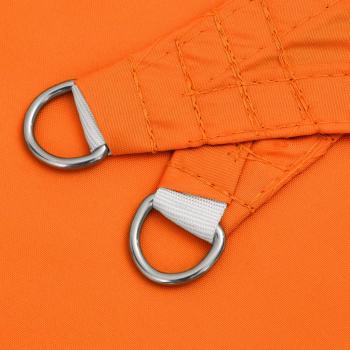 Sonnensegel Oxford-Gewebe Quadratisch 3,6x3,6 m Orange