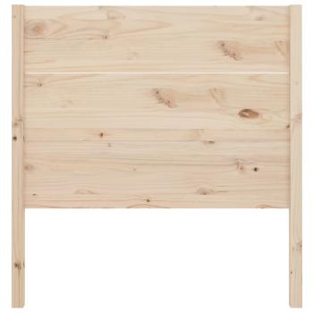 Kopfteil 96x4x100 cm Massivholz Kiefer