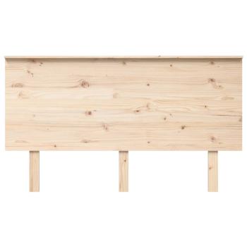 Bett-Kopfteil 144x6x82,5 Massivholz Kiefer