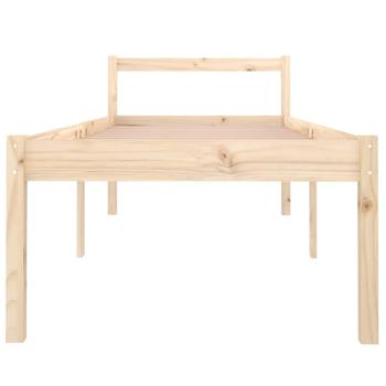 Seniorenbett 90x200 cm Massivholz Kiefer