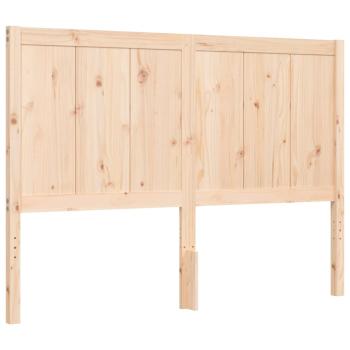 Massivholzbett ohne Matratze 120x200 cm Kiefernholz