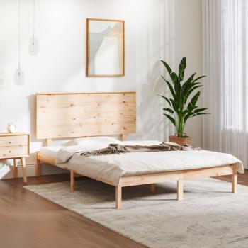 ARDEBO.de - Massivholzbett ohne Matratze 140x190 cm Kiefernholz