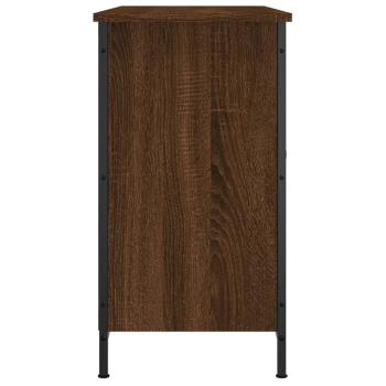 TV-Schrank Braun Eichen-Optik 100x35x65 cm Holzwerkstoff