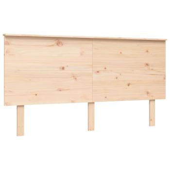 Massivholzbett ohne Matratze 160x200 cm Kiefernholz