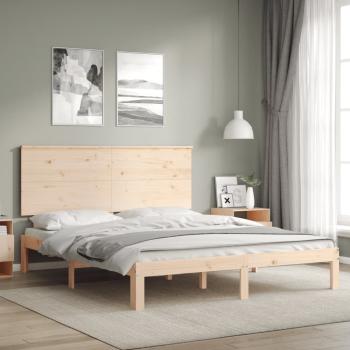 Massivholzbett ohne Matratze 160x200 cm Kiefernholz