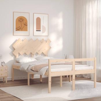 ARDEBO.de - Seniorenbett mit Kopfteil Massivholz