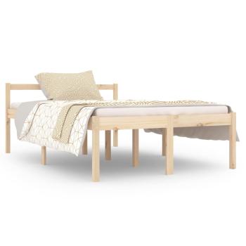 Seniorenbett 120x190 cm Massivholz Kiefer