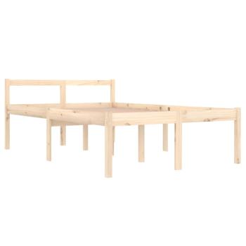 Seniorenbett 120x190 cm Massivholz Kiefer