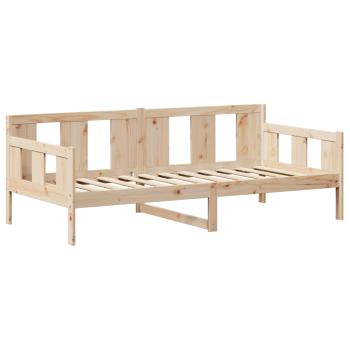 Tagesbett mit Dach 90x200 cm Massivholz Kiefer