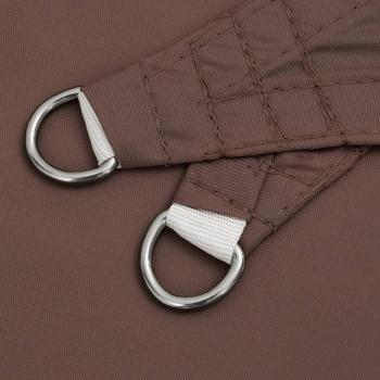 Sonnensegel Oxford-Gewebe Dreieckig 3,6x3,6x3,6 m Braun