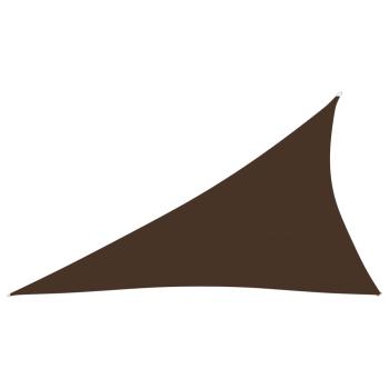 ARDEBO.de - Sonnensegel Oxford-Gewebe Dreieckig 3x4x5 m Braun